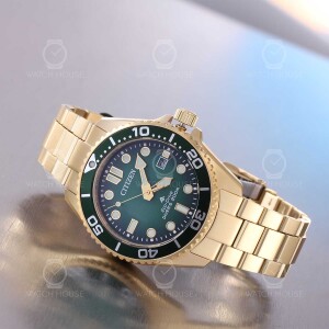 Citizen Promaster Eco Drive Diver ISO 200M BN0262-59W Gold