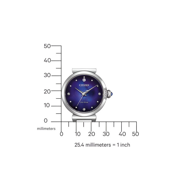 Citizen L Limited womens watch EM1060-87L Diamond - Sea of Life series