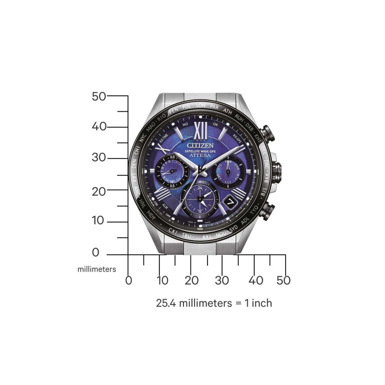 Citizen Attesa Satellite Wave GPS CC4075-50L - Sea of Life Serie