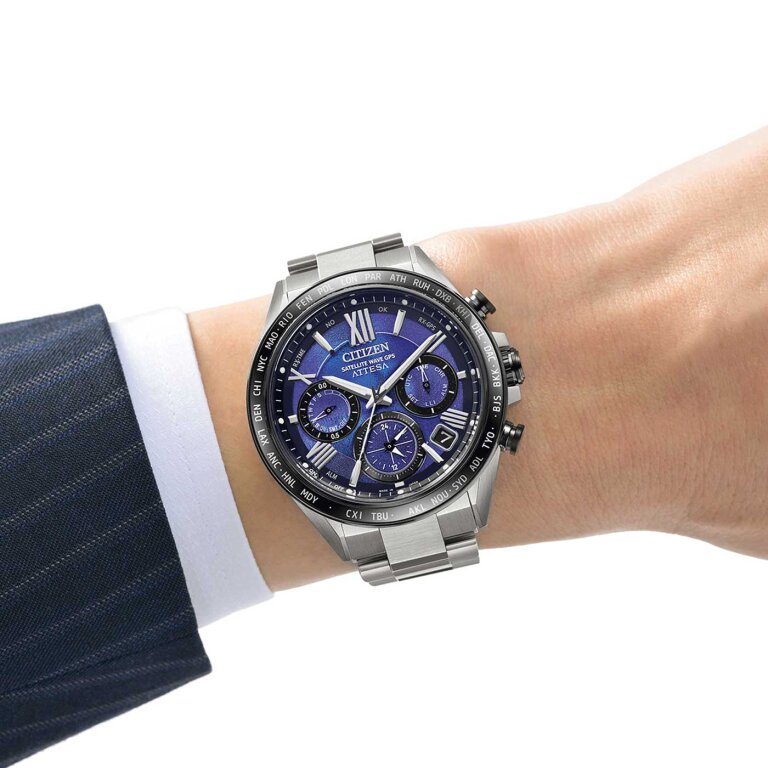 Citizen Attesa Satellite Wave GPS CC4075-50L - Sea of Life Serie