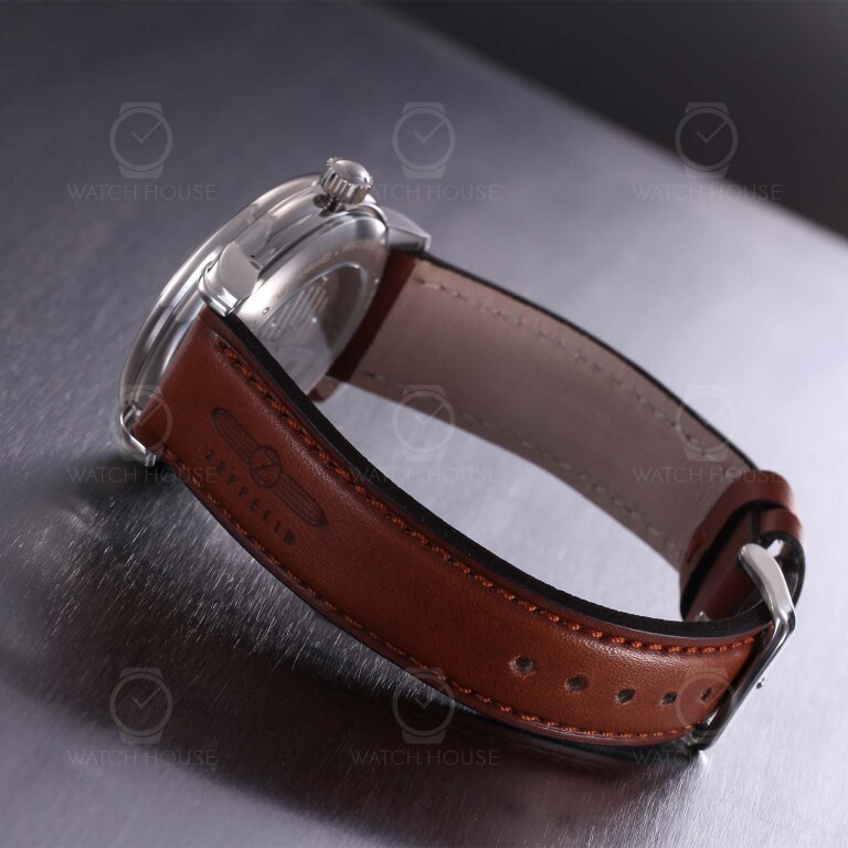 Zeppelin Automatikuhr 100 Jahre Mediterranée  9666-3 Blau