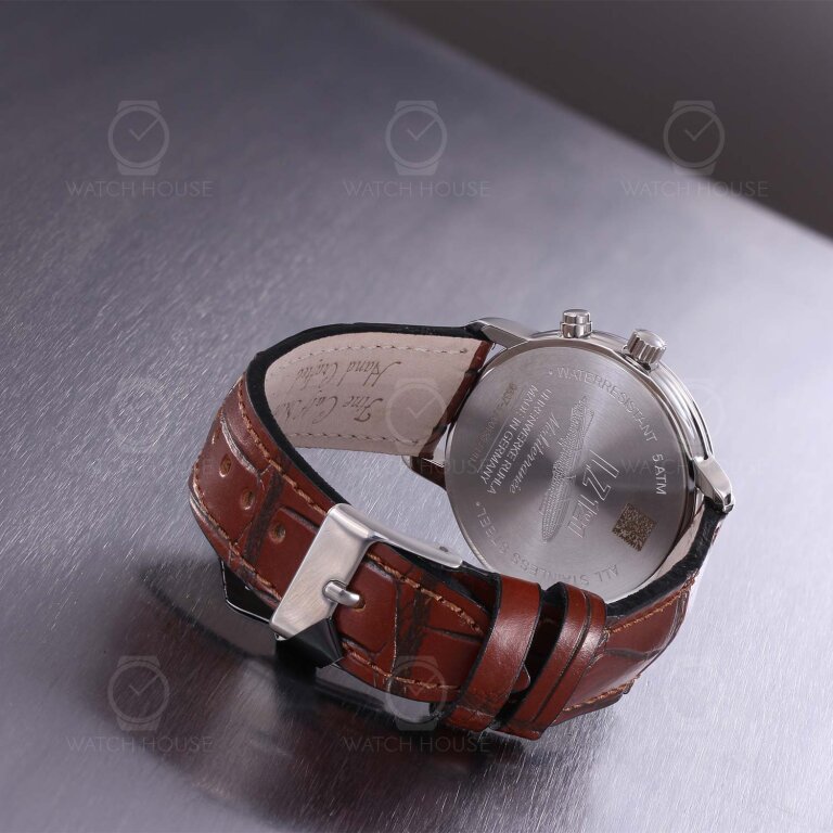 Zeppelin Mediterranée moon phase 35mm 9637-5 blue