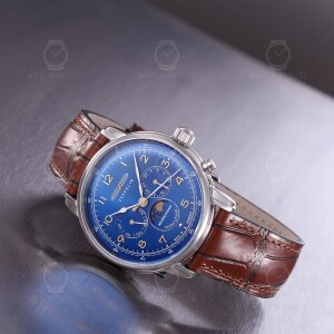 Zeppelin Mediterranée moon phase 41mm 9636-5 blue