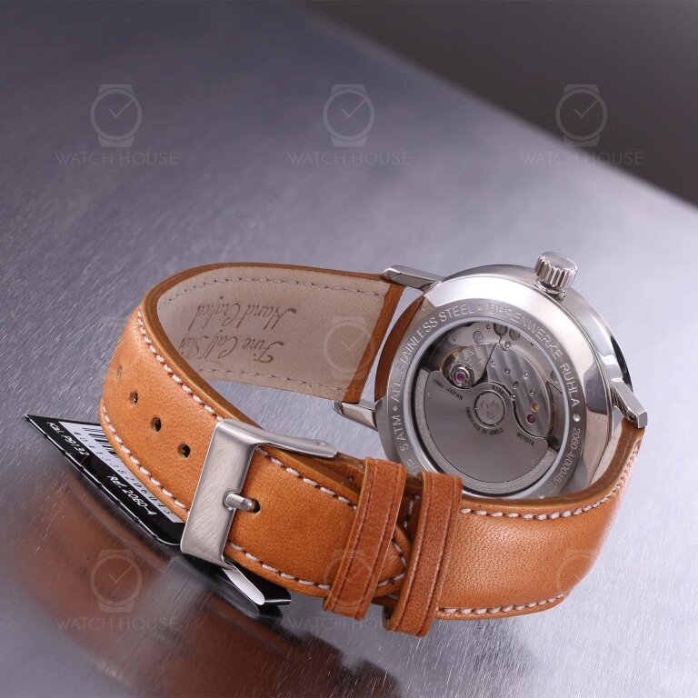 Bauhaus Automatikuhr Dessau 2060-4 Kaliber P9132 Grün