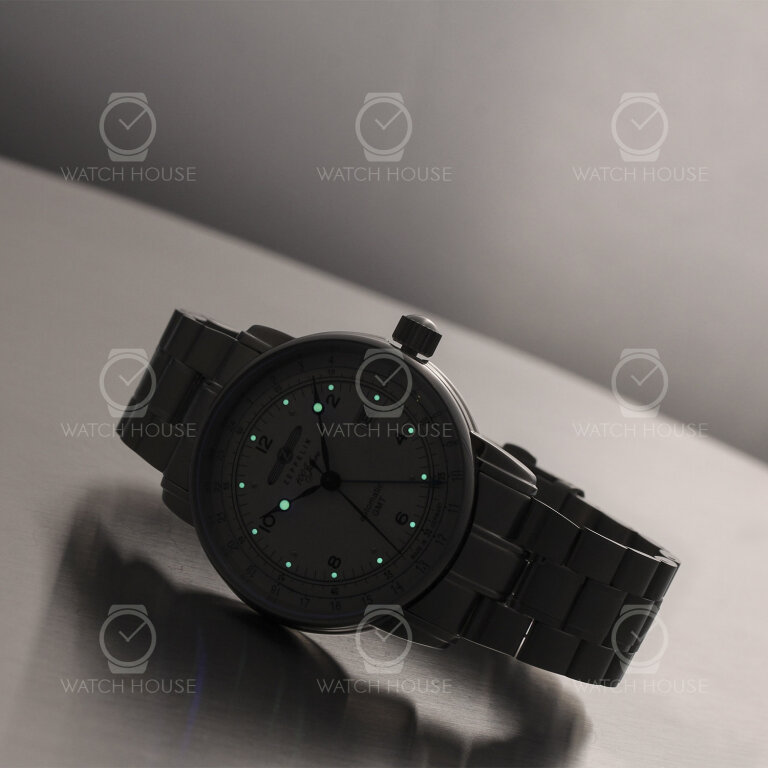 Zeppelin 100 years of automatic watch 8666MB-1 silver