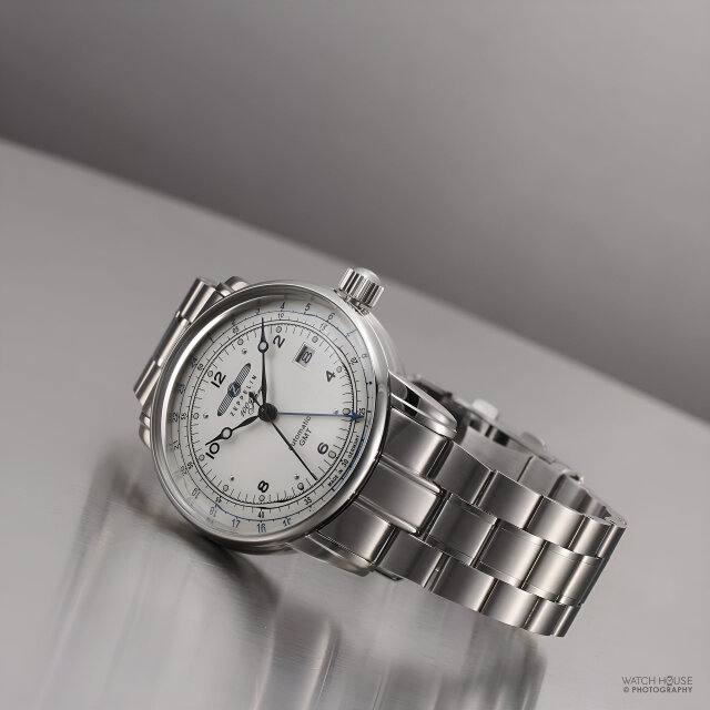 Zeppelin 100 years of automatic watch 8666MB-1 silver