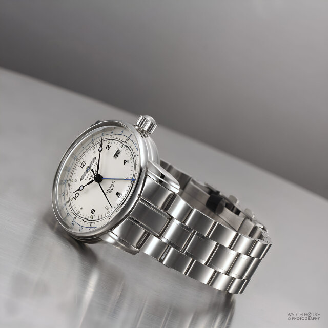 Zeppelin 100 years of automatic watch 8666MB-1 silver