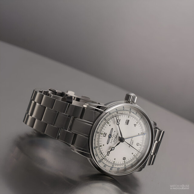 Zeppelin 100 years of automatic watch 8666MB-1 silver