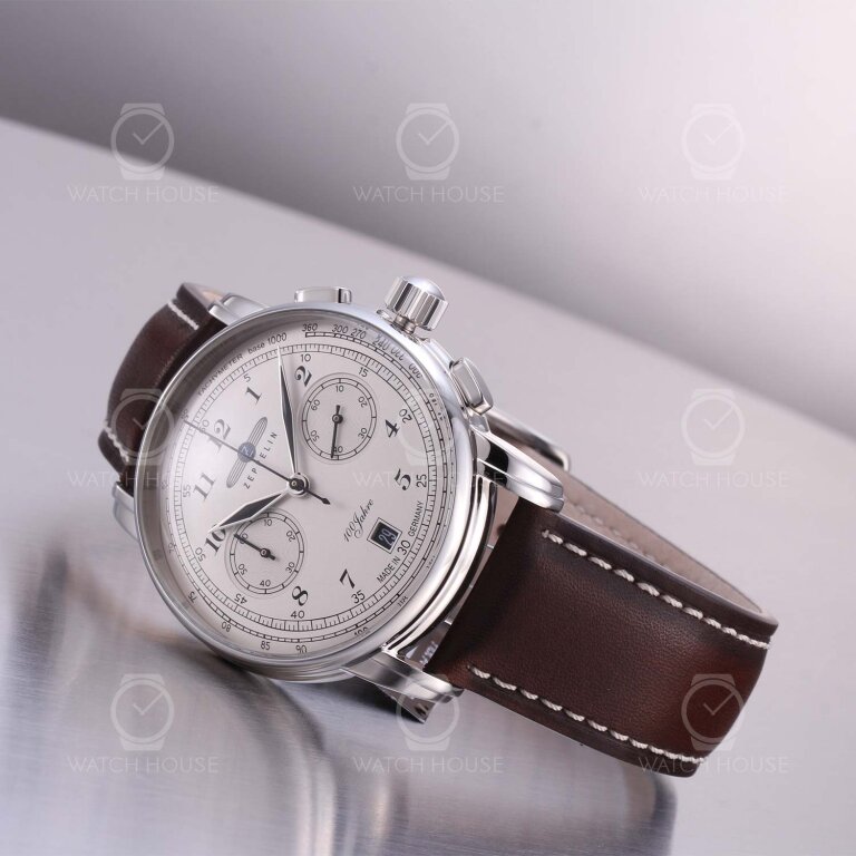 Zeppelin 100 years chronograph 7674-6 Champagner