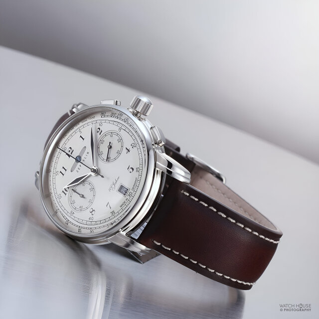 Zeppelin 100 years chronograph 7674-6 Champagner