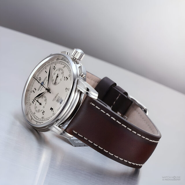 Zeppelin 100 years chronograph 7674-6 Champagner
