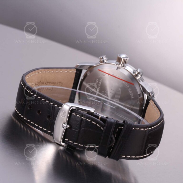 Zeppelin 100 Jahre Chronograph 7680-1 Silber