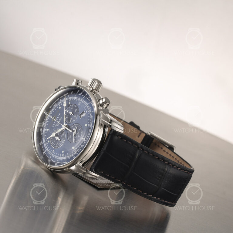 Zeppelin 100 Jahre Chronograph 7680-3 Blau