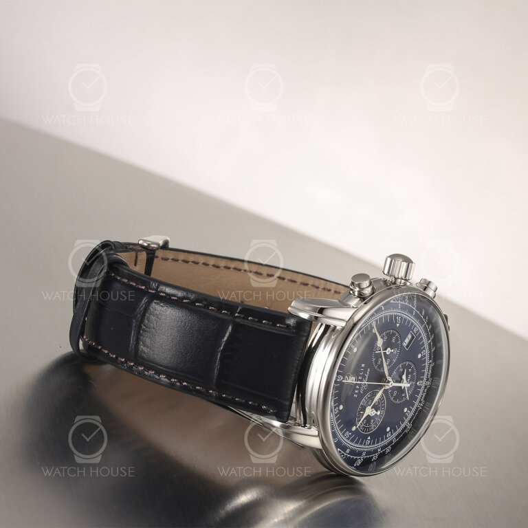 Zeppelin 100 Jahre Chronograph 7680-3 Blau