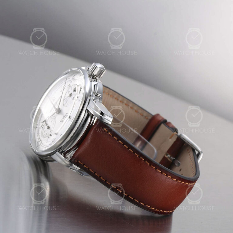 Zeppelin 100 Jahre Chronograph 8676-1 Weiß