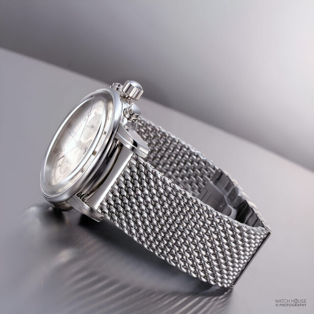 Zeppelin 100 years chronograph 7680m-1 silver