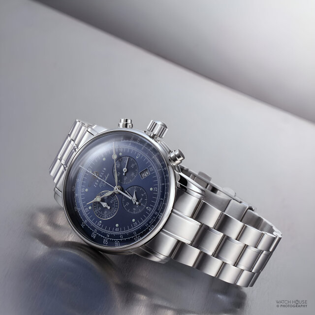 Zeppelin 100 years chronograph 7680MB-3 blue