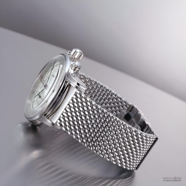 Zeppelin 100 years Alarm Chronograph 8680m-3 Luminous-Dial