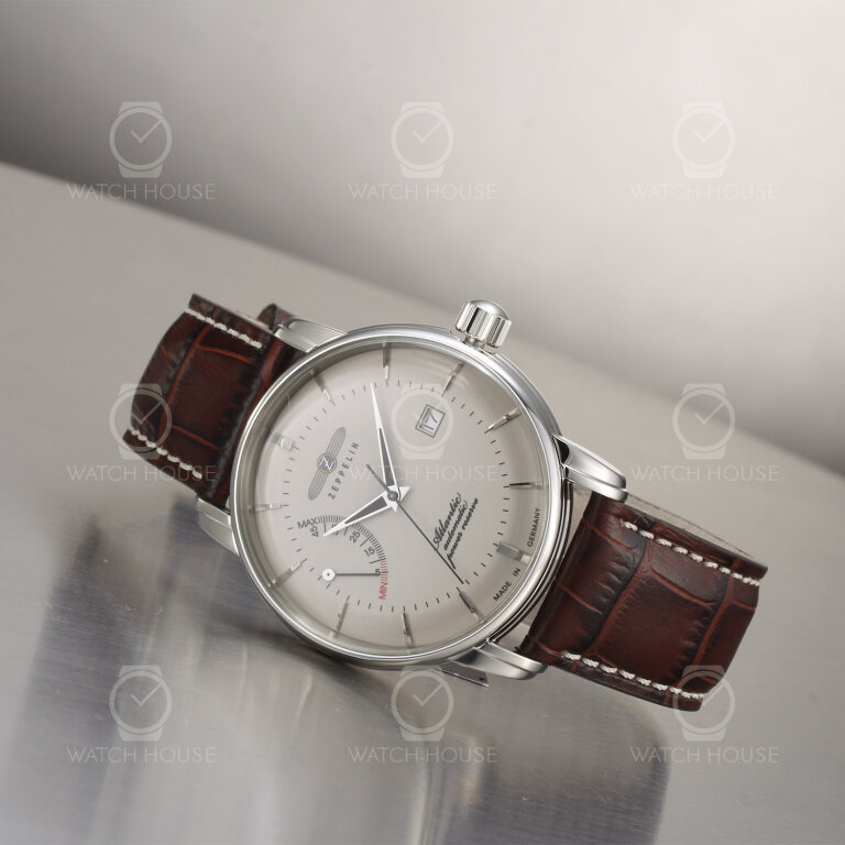 Zeppelin Atlantic automatic watch 8462-5 Ivory