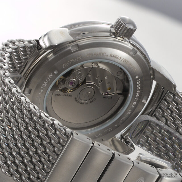 Zeppelin Atlantic GMT Automatikuhr 8468M-1 Silber