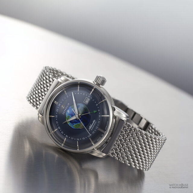 Zeppelin Atlantic automatic watch 8468m-3 blue