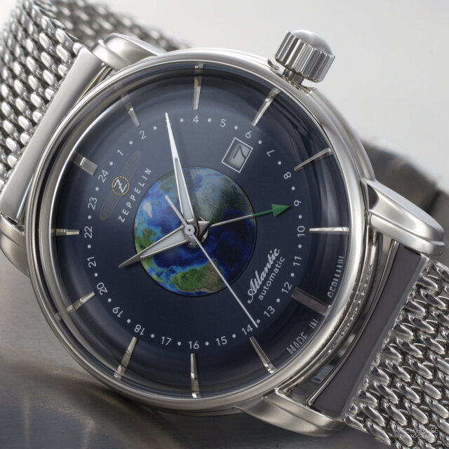 Zeppelin Atlantic automatic watch 8468m-3 blue