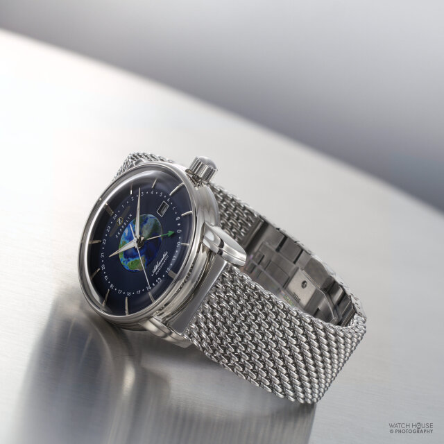 Zeppelin Atlantic Automatikuhr 8468M-3 Blau