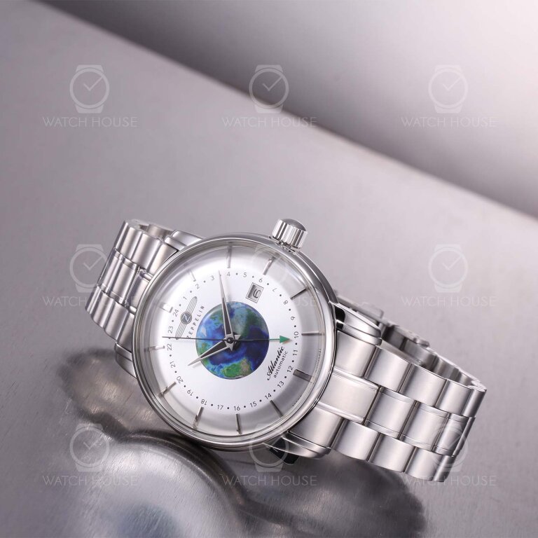 Zeppelin Atlantic automatic watch 8468MB-1 silver