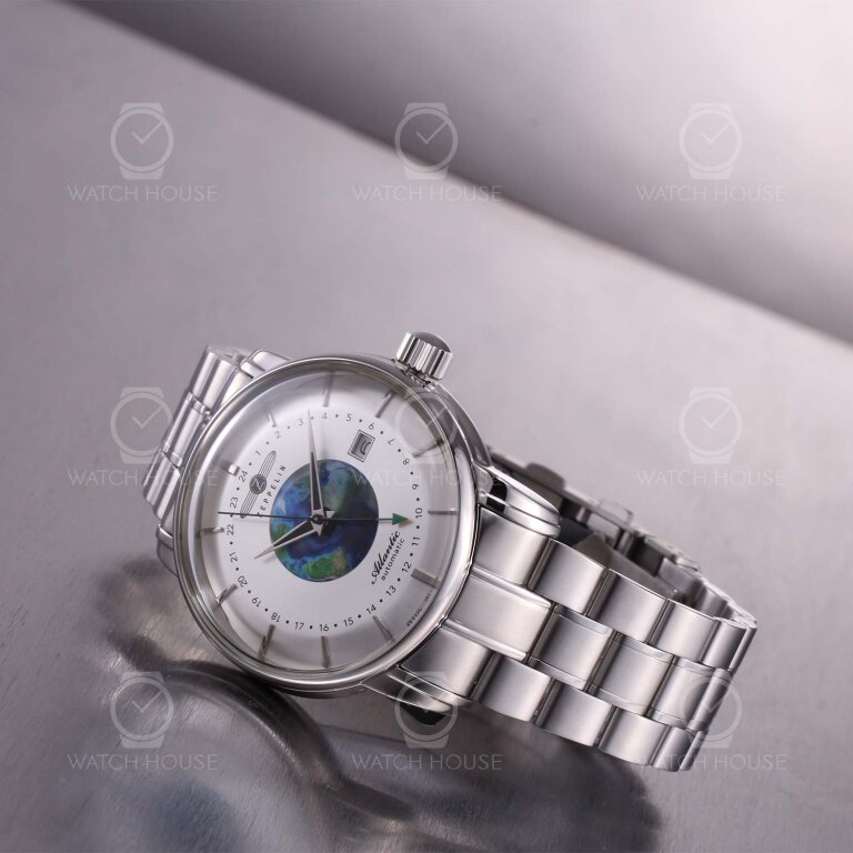 Zeppelin Atlantic automatic watch 8468MB-1 silver