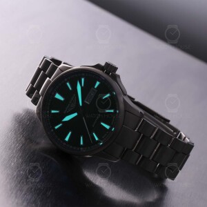 Bauhaus Aviation Iron Annie automatic watch 2862m-4 dark...