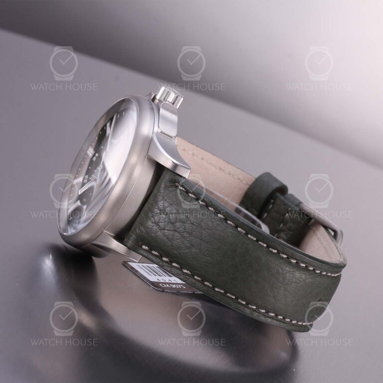 Bauhaus Aviation Titanium Automatikuhr 2868-4 Dunkelgrün