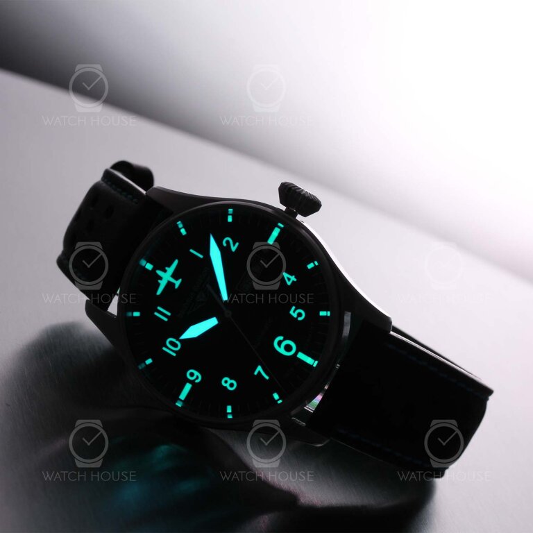 Bauhaus Aviation Tornado Automatikuhr 2766-3 Schwarz