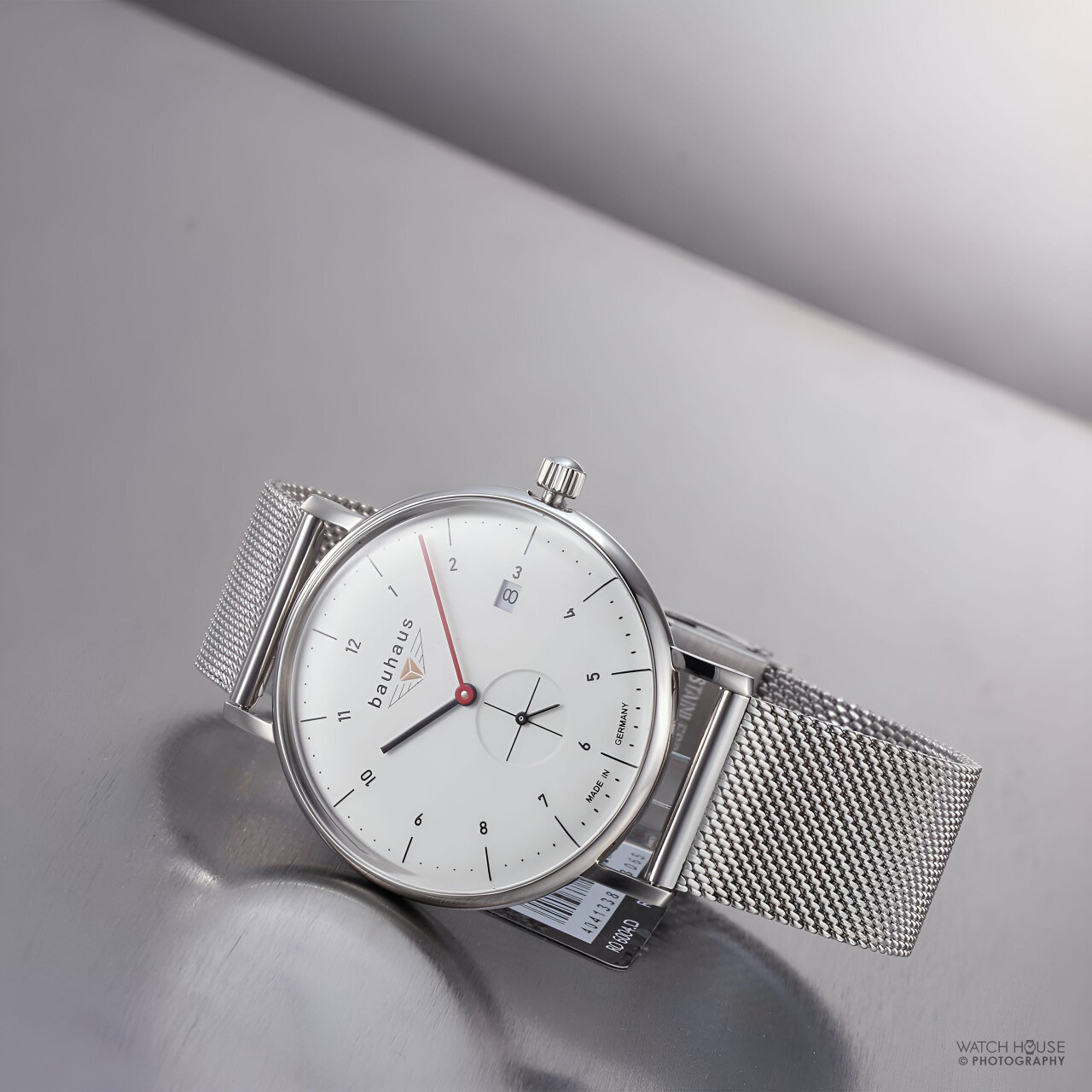 Bauhaus Classic Herrenuhr 2130M-1 Wei&szlig;