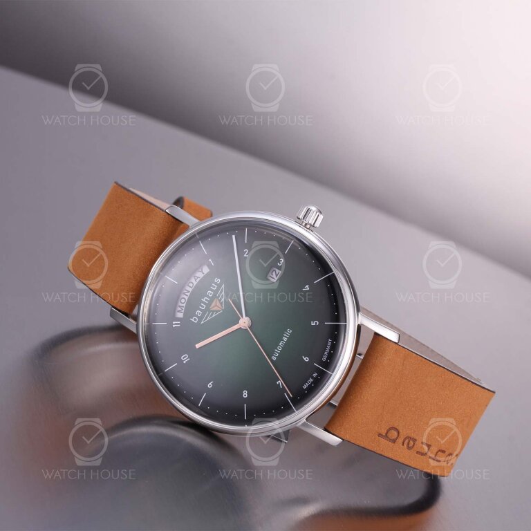 Bauhaus Classic automatic watch 2162-4 Emerald