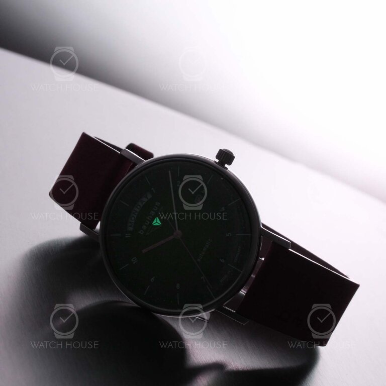 Bauhaus Classic Automatikuhr 2162-4 Dunkelgrün