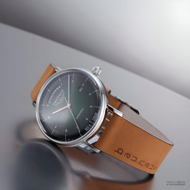 Bauhaus Classic automatic watch 2162-4 Emerald