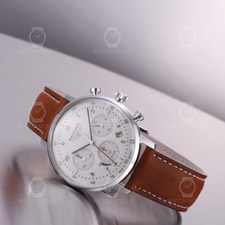 Bauhaus Dessau Chronograph 2086-5 Ivory