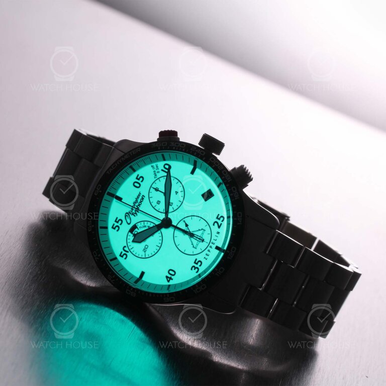 Zeppelin Eurofighter Typhoon Chronograph 7298M-5 Beige