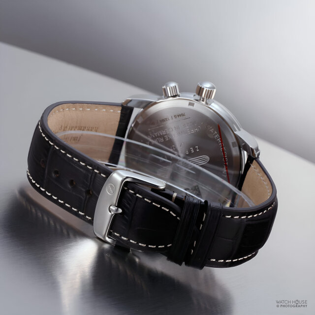 Zeppelin Flatline automatic watch 7364-5 Ivory