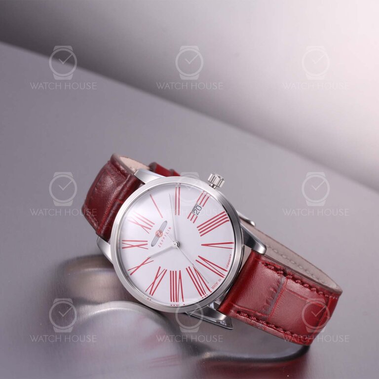 Zeppelin Flatline women watch 8347-5 white