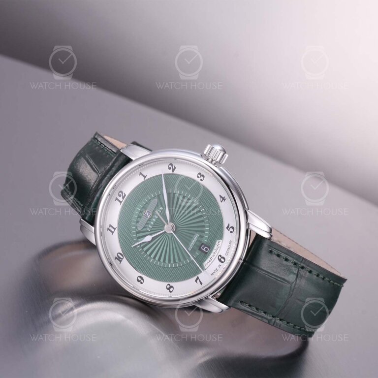 Zeppelin Friedrichshafen automatic watch 8556-2 green