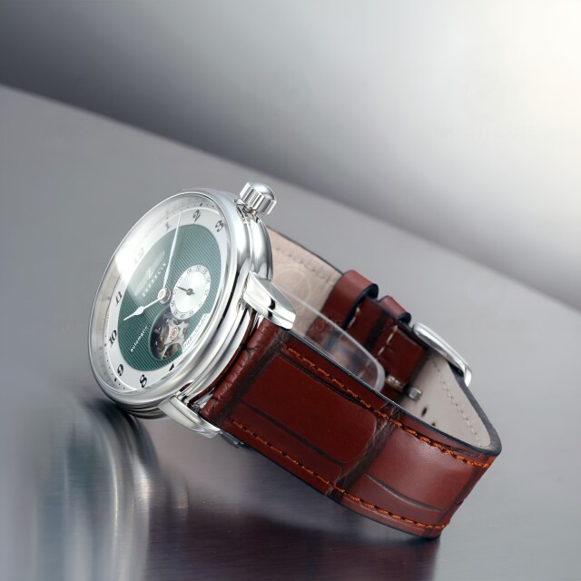 Zeppelin Friedrichshafen automatic watch 8566-2 green