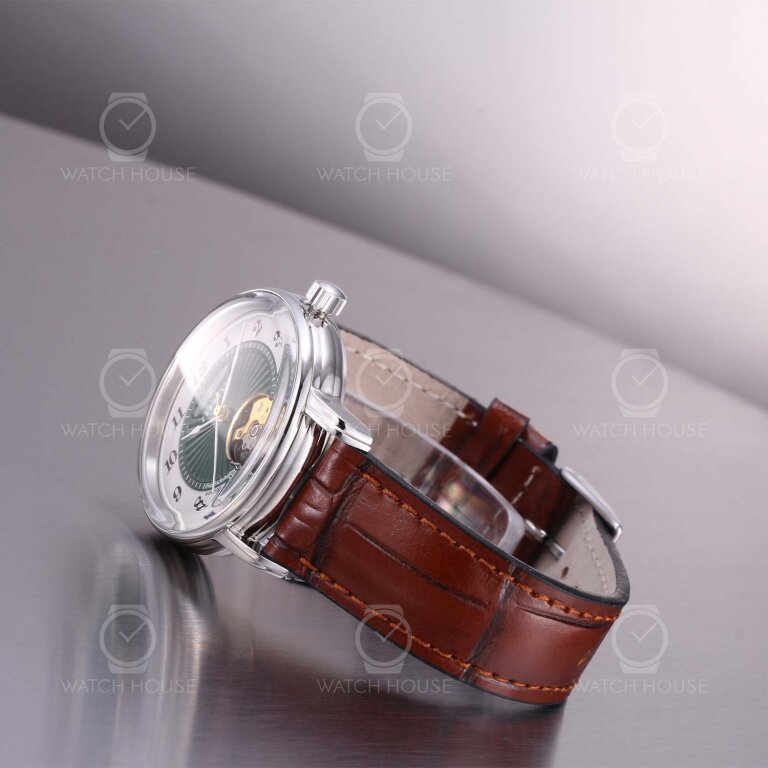 Zeppelin Friedrichshafen Automatikuhr 8567-2 Dunkelgrün