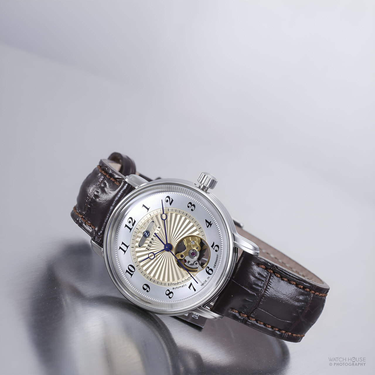 Zeppelin Friedrichshafen Automatic watch 8567-5 gold