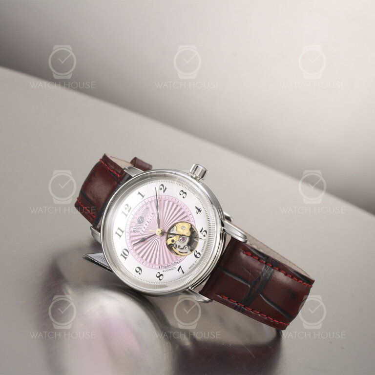 Zeppelin Friedrichshafen automatic watch 8569-5 pink