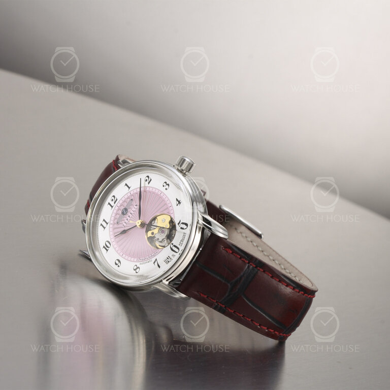 Zeppelin Friedrichshafen automatic watch 8569-5 pink