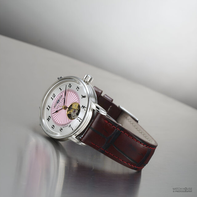 Zeppelin Friedrichshafen automatic watch 8569-5 pink