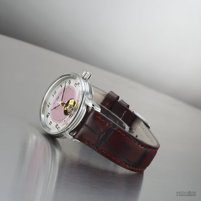 Zeppelin Friedrichshafen automatic watch 8569-5 pink