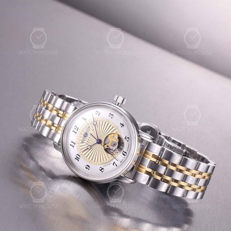 Zeppelin Friedrichshafen Womens Automatic Watch 8567M-5 Gold
