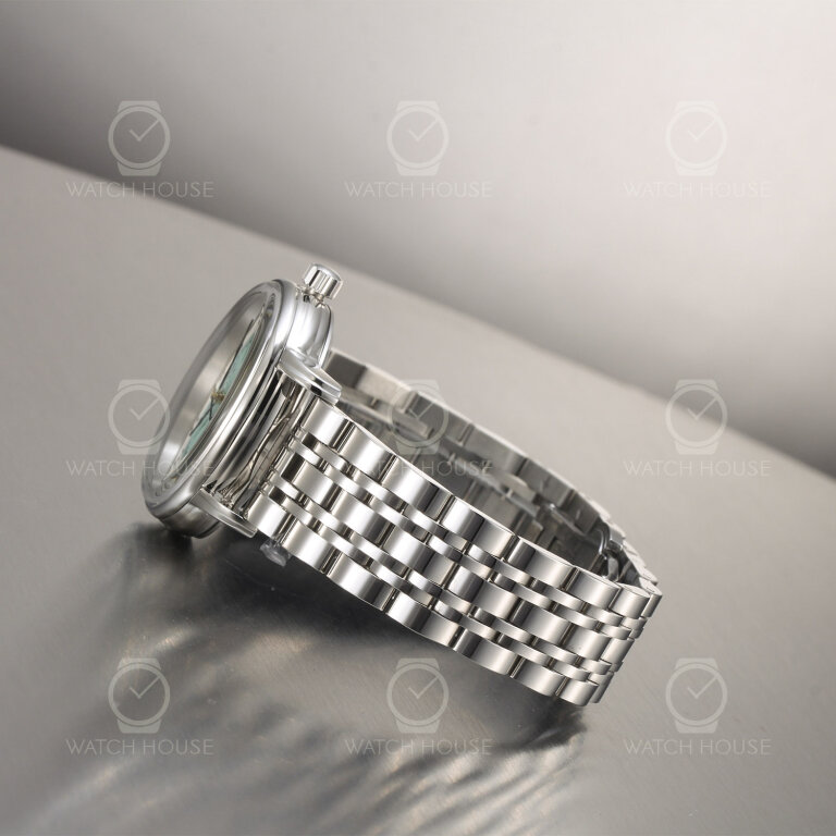 Zeppelin Friedrichshafen Automatikuhr 8569M-4 Türkisfarben